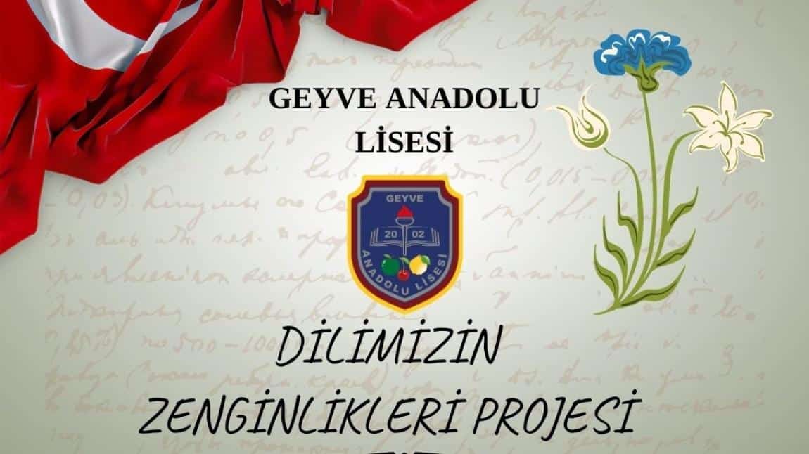 DİLİMİZİN ZENGİNLİKLERİ PROJESİ